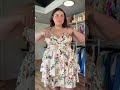 No bra needed and come in a few prints! 🍓🌼🫐#floraldress #cidersuperbrandday #cider #shopcider