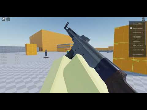 Playing Gun Testing By Orange451 On Roblox Youtube - gun testing roblox script