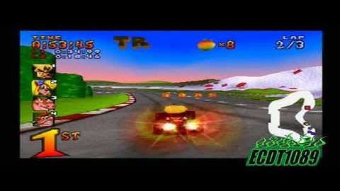 Crash Team Racing [Playthrough] Part 22: Coco Park (CTR Challenge)