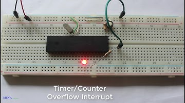 How to use Time/Counter Overflow Interrupt in microcontroller