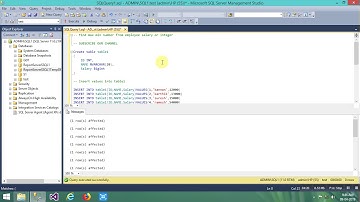 How to find highest and lowest salary in sql server -  SQL SERVER TUTORIAL