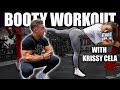 Teaching Me How To GROW My Butt | Insane Glute Workout ft Krissy Cela | Zac Perna