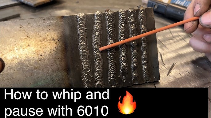 WHIP and PAUSE like a PRO - 6011 Stick Welding - YouTube