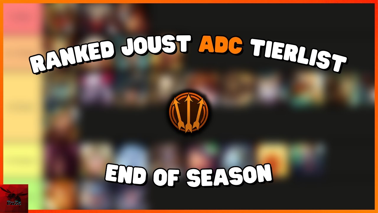 Ranked Joust ADC Tierlist - End of Season 10 | Smite