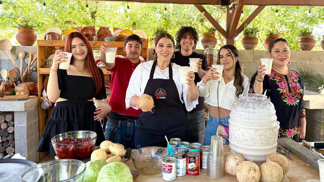AGUA DE CREMA DE COCO Y COMPRAS EN EL REMATE!!