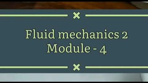 FM 2  S4 CIVIL  MODULE 4  SPECIFIC ENERGY  PART1