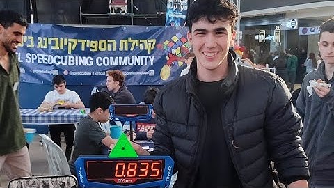 0.83 Pyraminx European Record Single!(WR3, First Official 0.8)(+2 to 2.83)