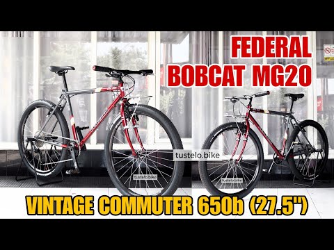 Vintage Commuter 27.5 Federal Bobcat Mg20 Basic 26 By Tustelo.Bike