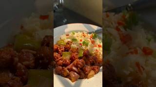 Soya Chilli aur Veg fried Rice soyachillirecipe shorts youtubeshorts viral like subscribe ?