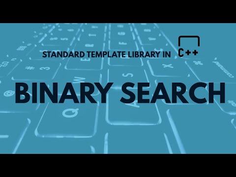Binary search in C++ | C++ | Sorting algorithms | STLfunctions 🔥