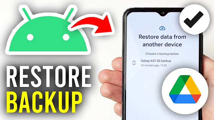 How To Restore Android Backup From Google Drive - Full Guide