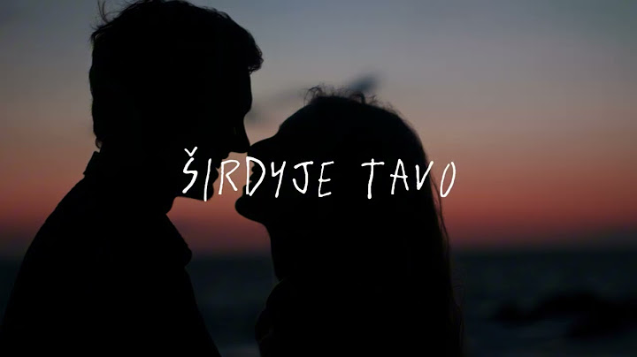 VAIBAS - Širdyje Tavo | Oficialus Audio