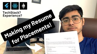 🥳Let's create a Resume for Placements! Profile