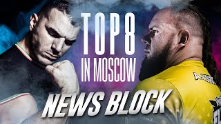 Armwrestling News. What&#39;s up? Upcoming top matches and much more! (ENG Subs)