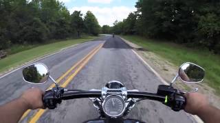 Harley-Davidson "Breakout" ride in Fayetteville, Arkansas 2014 screenshot 5