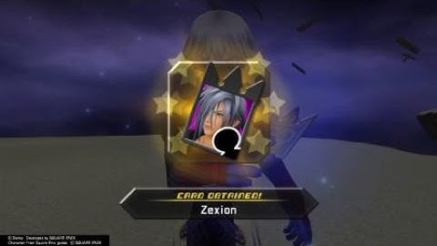 KINGDOM HEARTS RE:COM Reverse/Rebirth Boss 14: Zexion