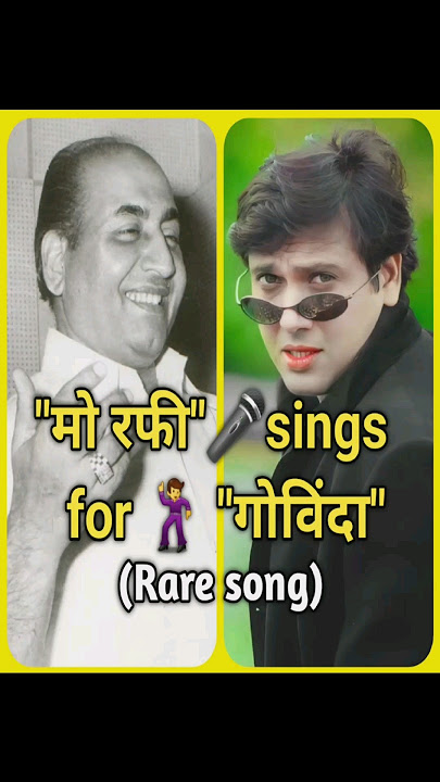 Md Rafi Sings for Govinda | Phool Ka Shabab Kya | #mohdrafi | #mdrafi | #govinda | #farzkijung