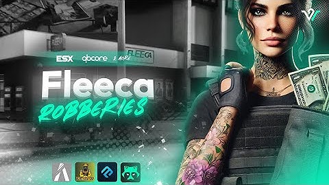 FiveM Fleeca Bank Robberies Script [ ESX / QBCore ]