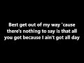 five finger death punch - lift me up (lyrics)