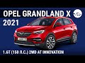 Opel Grandland X 2021 1.6T (150 л.с.) 2WD AT Innovation - видеообзор