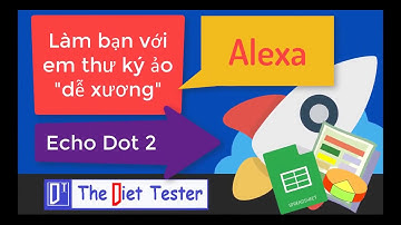 Alexa | Echo Dot 2 | Voice Control | Tăt mở Máy Lạnh, TV, Android Box, Mở Nhạc... tất tần tật