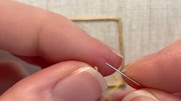 Goldwork Fundamentals: Chipping