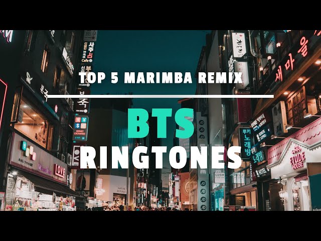 Top 5 Best Famous BTS Ringtones 2021 | Download TUUNES App for FREE class=