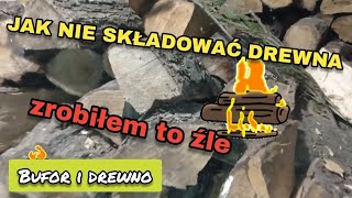 Stare Drewno - Nie Rób Tego - Jak Nie Składować Drewna