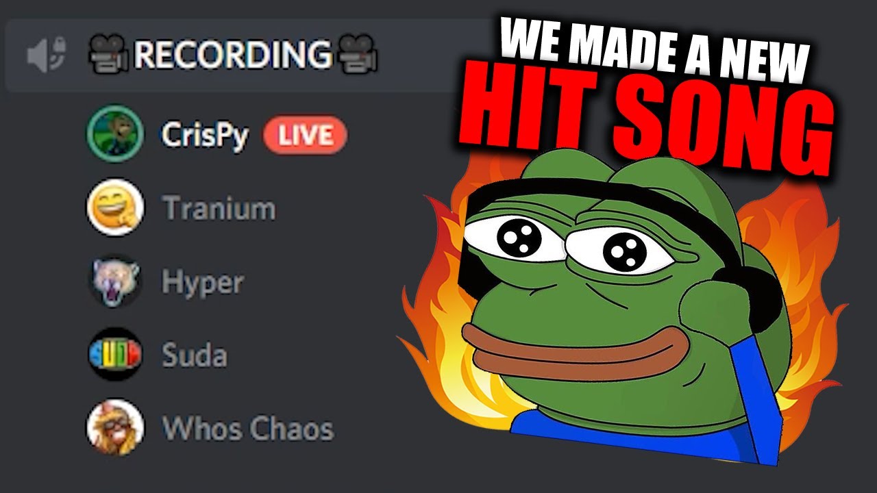 We made a hit song in 1 hour on discord
