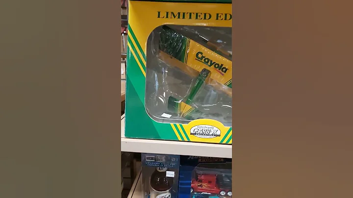 limited edition.  Crayola adult collection 1:32 scale #ablastfromthepast #newstore #deadmalls