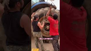 Giant Tractor Tire Replacement!