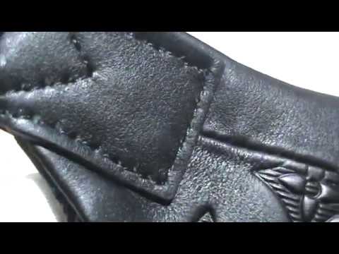 L.V.Embossed Monogram Shadow Calf leather Discovery Bumbag, Luxury