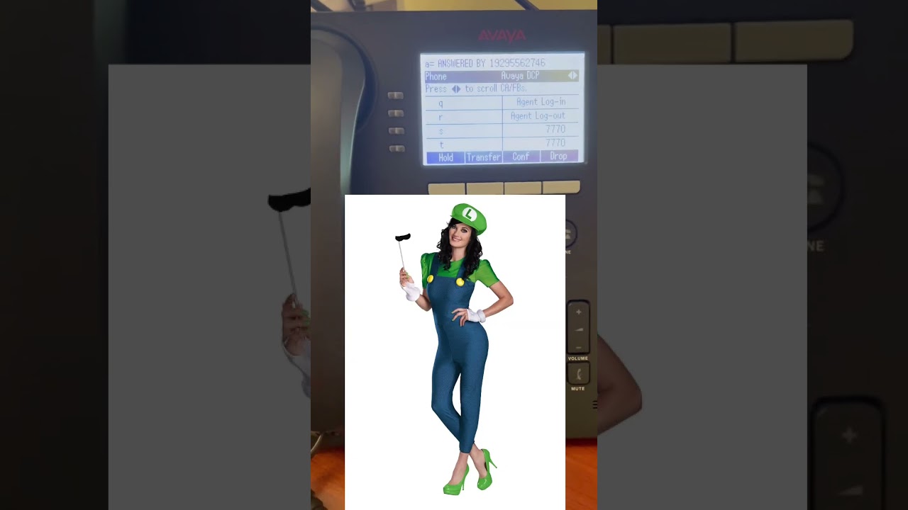 maribunleiです♡ Calling the Super Mario Bros Plumbing number | Mario Movie