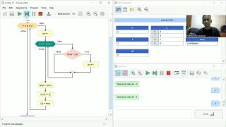 SELECTION SORT - FLOWGORITHM