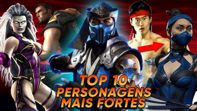 Infinite Games: TOP 20 - Os Melhores Personagens da série Mortal Kombat
