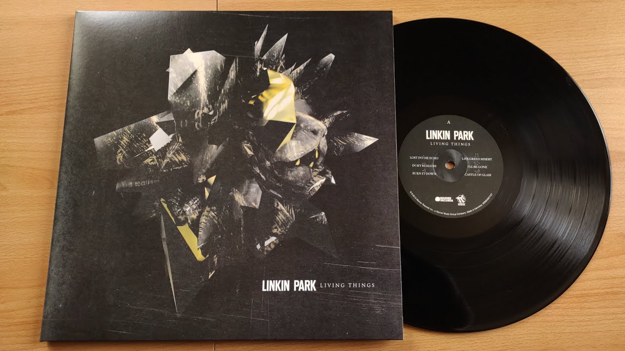 Linkin Park - Living Things / vinyl unboxing / 