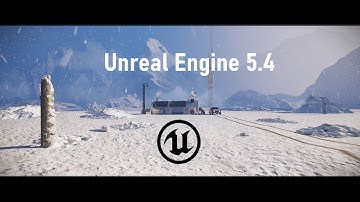 Realistic Snow - Unreal Engine 5.4 4K - Cold Days