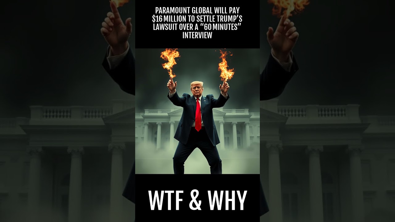 Paramount Pays \$16M to Settle Trump Lawsuit Over "60 Minutes" Interview
