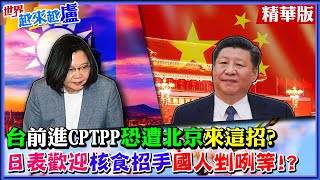 【世界越來越盧】台申請入CPTPP 陸嗆搗亂日表歡迎！核食叩關躍躍欲試！？前駐紐大使曝北京恐出「這張牌」？！@CtiNews  精華版(CC字幕) screenshot 5