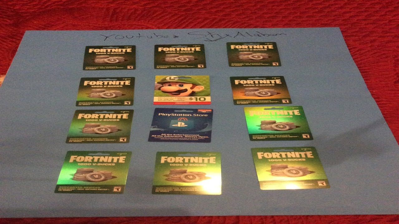 vbucks code for fortnite