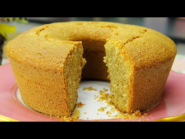 Receita de bolo de fubá integral - Mamãe Plugada