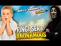 FINGI SER O ANONYMOUS NO FREE FIRE!! A CRIANÇA ACREDITOU?!