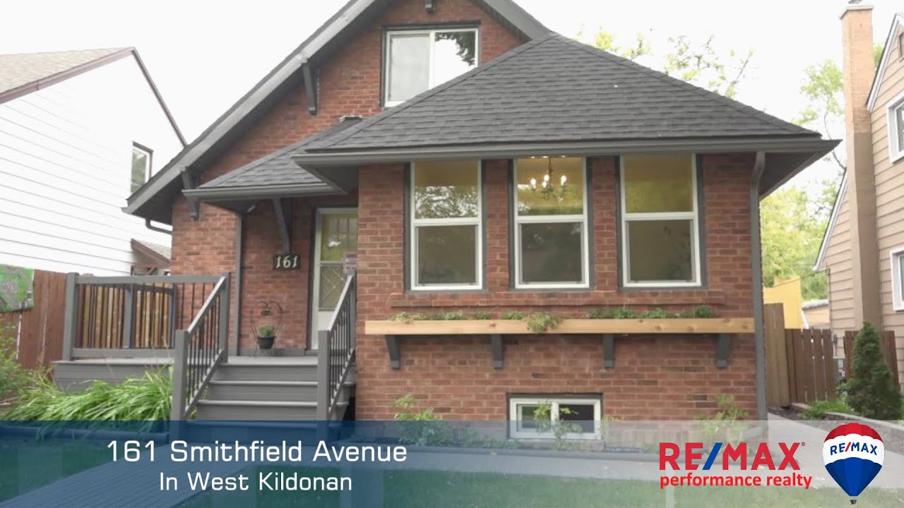 House for Sale at 161 Smithfield Avenue in West Kildonan Winnipeg YouTube