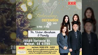 Pdt. Victor Abraham | KOINONIA Doa dan Penyembahan | 20 Desember 2025