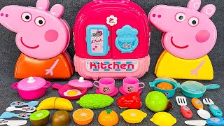 130 Minutes Satisfying with Unboxing Cute Pink Ice Cream, Peppa Pig Kitchen Toys ASMR | Review Toys