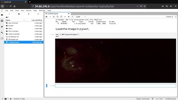 Opening FITS images with pywwt