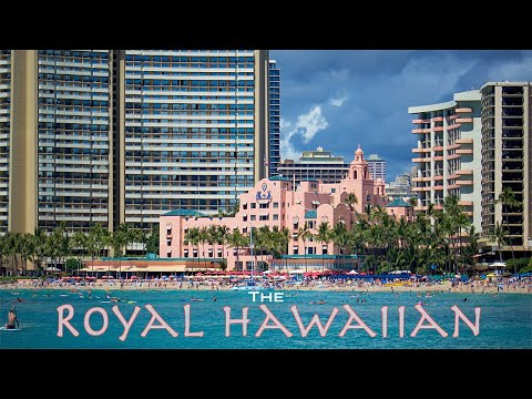 Vídeo: Relaxe no Royal Hawaiian Hotel