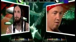 Brian "Head" Welch  vs Edwin Mccain - playing Guitar Hero