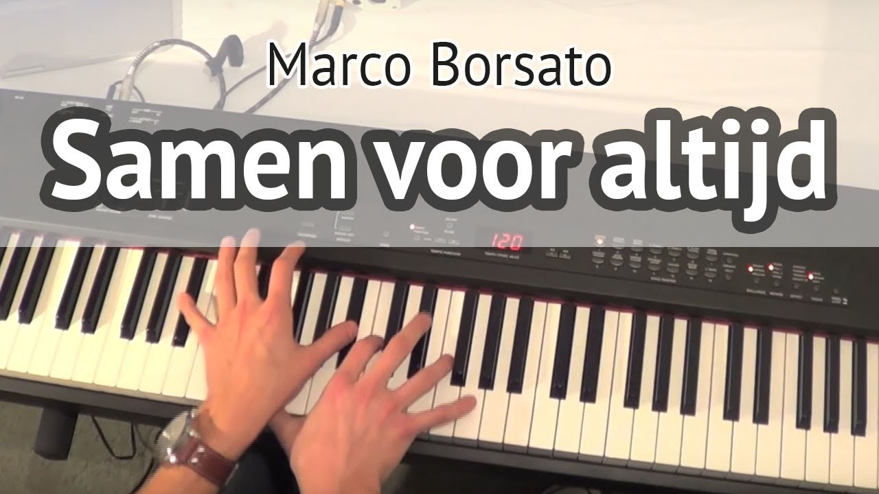 Marco Borsato - Samen Voor Altijd (piano version cover Coverkeys)
