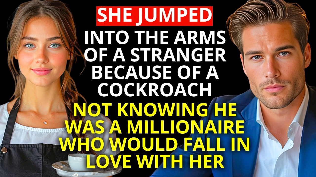 she jumped into the arms of a STRANGER, not knowing he was a MILLIONAIRE who would fall in LOVE with